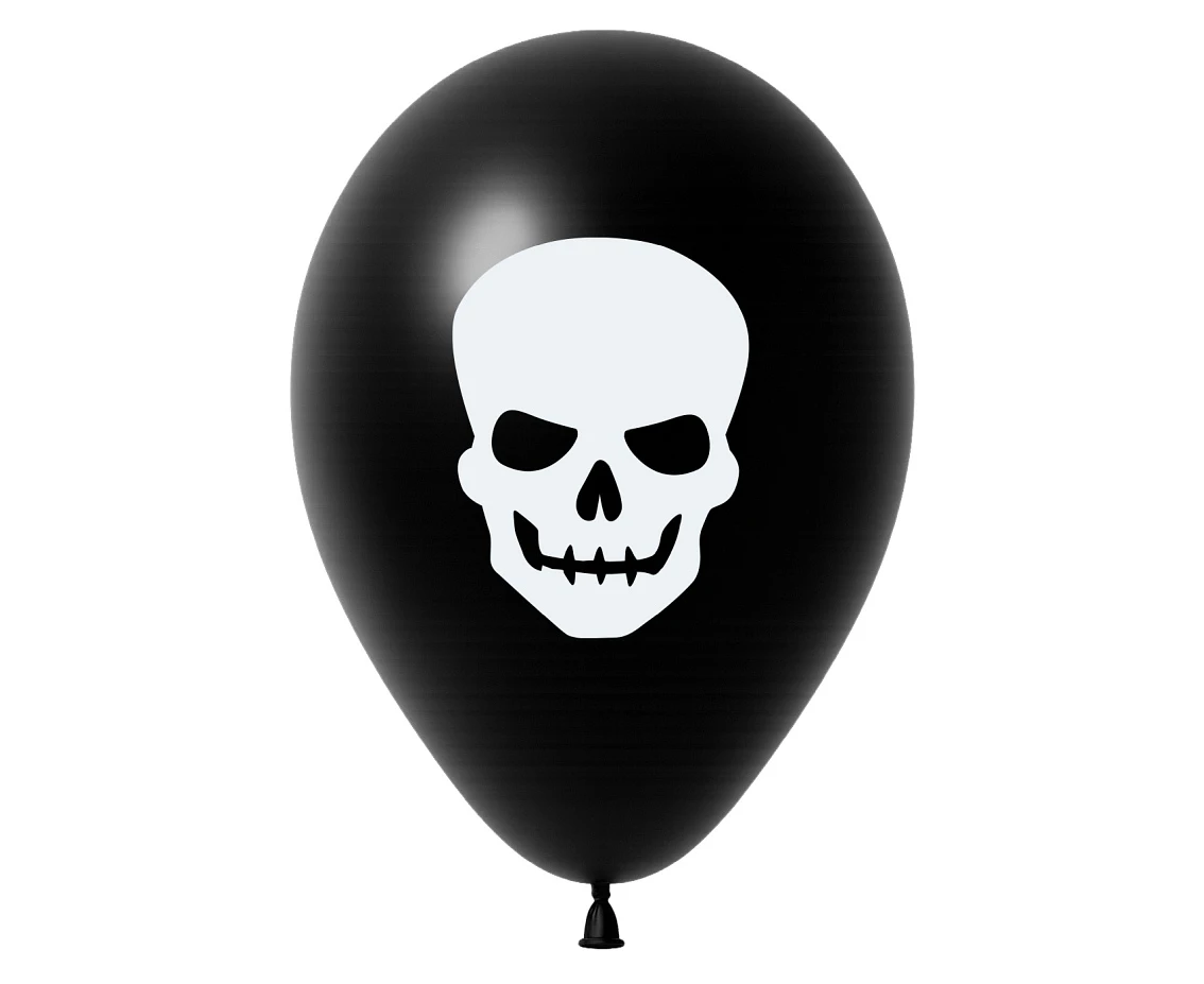 Balony Czaszki i Dynie, 12", 5 szt.